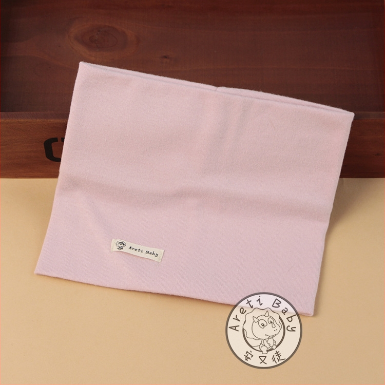 Detský bavlnený šál — teplý, jednofarebný, pletený