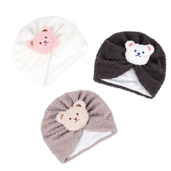 Dječja kapa s kapuljacom, Teddy velur, crtani stil, poliester tkanina, tie-dye završna obrada