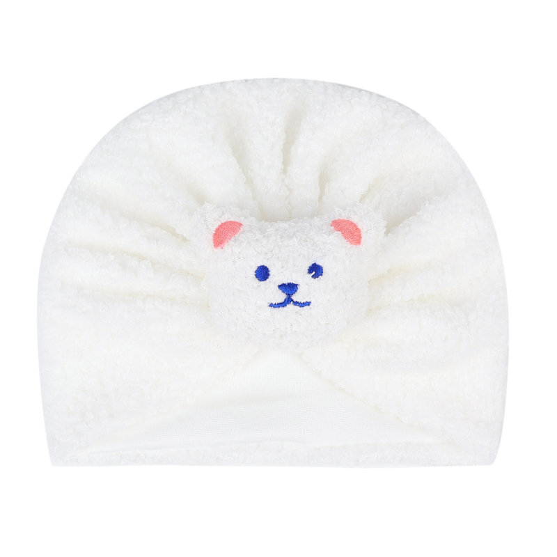 Dječja kapa s kapuljacom, Teddy velur, crtani stil, poliester tkanina, tie-dye završna obrada