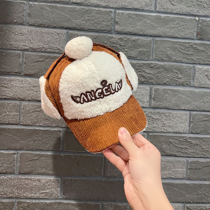 Bērnu ziemas cepure ar ausu aizsardzību, universāla, ar platām malām, silta un vēja izturīga