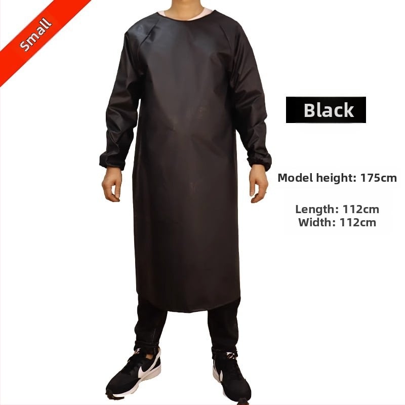 PVC priekšauts, ūdensdrošs un eļļas noturīgs, pret netīrumiem, piemērots darbnīcai un virtuvei