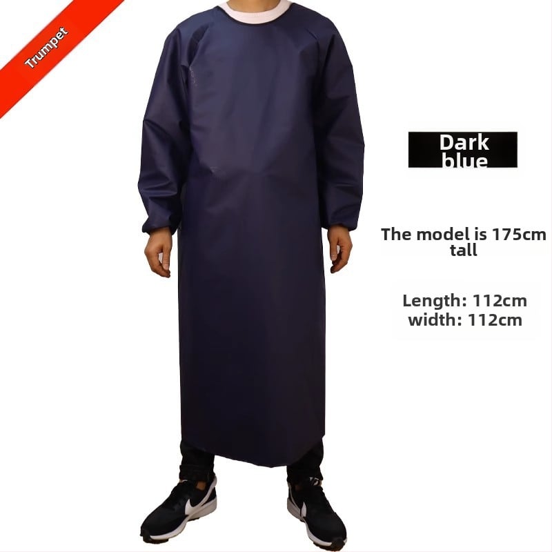 PVC priekšauts, ūdensdrošs un eļļas noturīgs, pret netīrumiem, piemērots darbnīcai un virtuvei