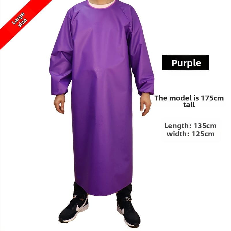 PVC priekšauts, ūdensdrošs un eļļas noturīgs, pret netīrumiem, piemērots darbnīcai un virtuvei