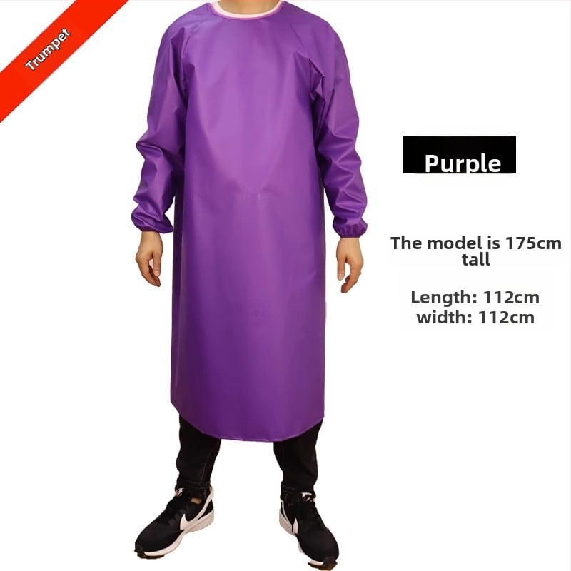 PVC priekšauts, ūdensdrošs un eļļas noturīgs, pret netīrumiem, piemērots darbnīcai un virtuvei