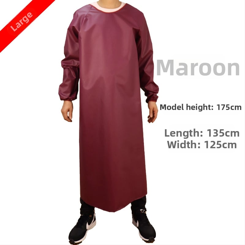 PVC priekšauts, ūdensdrošs un eļļas noturīgs, pret netīrumiem, piemērots darbnīcai un virtuvei