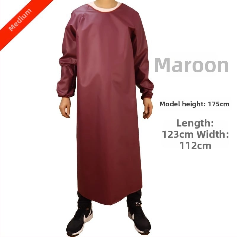 PVC priekšauts, ūdensdrošs un eļļas noturīgs, pret netīrumiem, piemērots darbnīcai un virtuvei