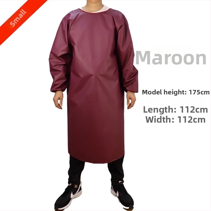 PVC priekšauts, ūdensdrošs un eļļas noturīgs, pret netīrumiem, piemērots darbnīcai un virtuvei