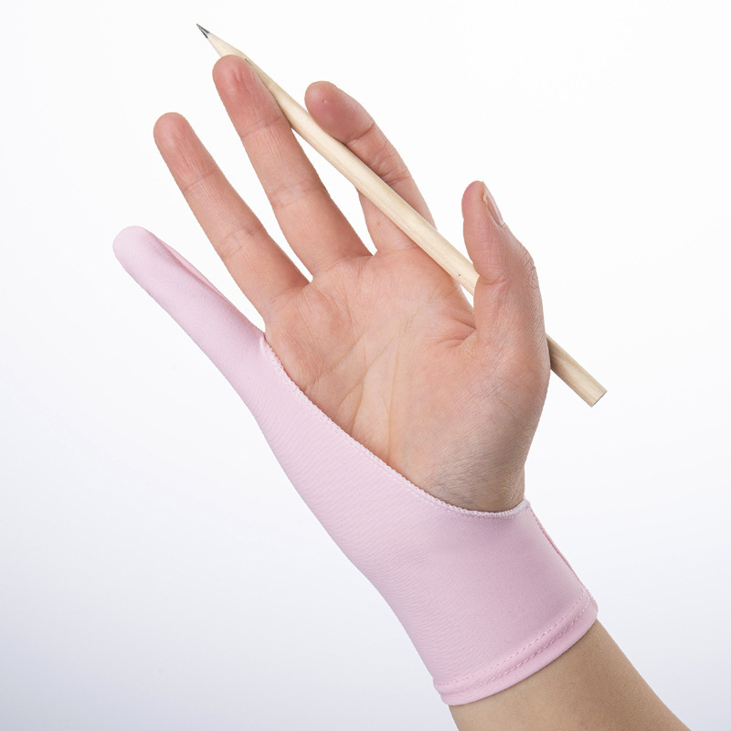 Zīmēšanas cimdi ar pusi pirksta — pret traipu, pret nolietojumu, pret svīšanu, pret netīrumiem; saglabā siltumu; piemēroti pavasarim