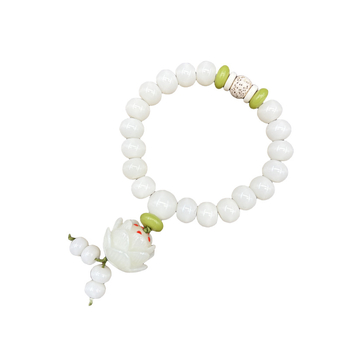 Bodhi korijen narukvica, 108 perli, Geometrijski dizajn, Unisex, Polirani završetak