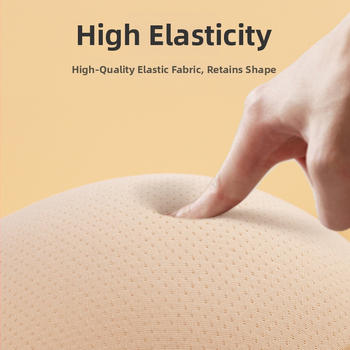 Nylon melltapasz, kerek kosár, mangó hálós anyag, légáteresztő, push-up, szárny dizájn