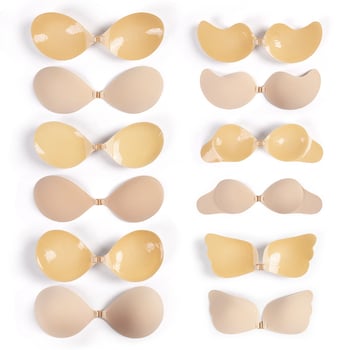 Nylon melltapasz, kerek kosár, mangó hálós anyag, légáteresztő, push-up, szárny dizájn