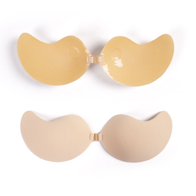 Nylon melltapasz, kerek kosár, mangó hálós anyag, légáteresztő, push-up, szárny dizájn