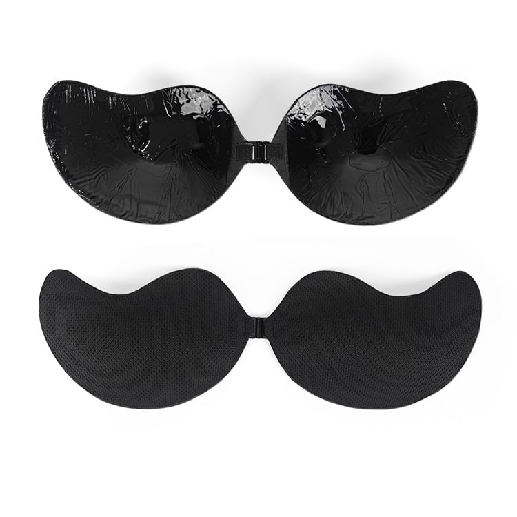 Nylon melltapasz, kerek kosár, mangó hálós anyag, légáteresztő, push-up, szárny dizájn