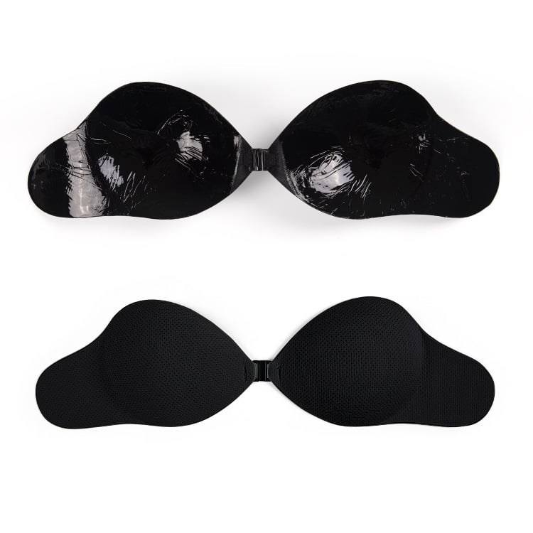 Nylon melltapasz, kerek kosár, mangó hálós anyag, légáteresztő, push-up, szárny dizájn