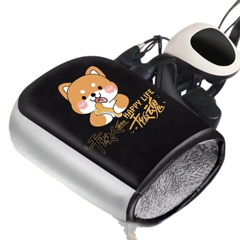 Unisex ziemas cimdi elektriskajam motociklam/elektroskuterim — pret vēju, silti, ar fleece iekšpusi