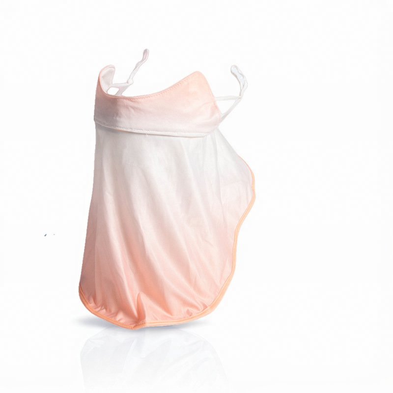 Maska za lice s UV zaštitom za žene, Ice Silk tkanina, najlon s do 10% spandeksa, korejskog stila poluzaštita za vanjsku vožnju biciklom