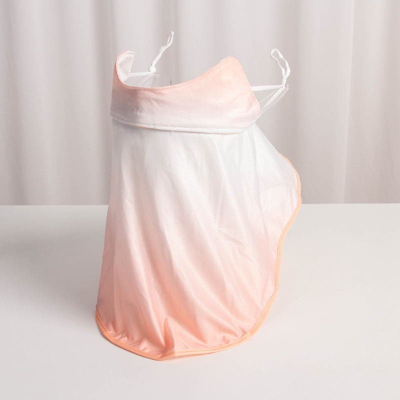 Maska za lice s UV zaštitom za žene, Ice Silk tkanina, najlon s do 10% spandeksa, korejskog stila poluzaštita za vanjsku vožnju biciklom