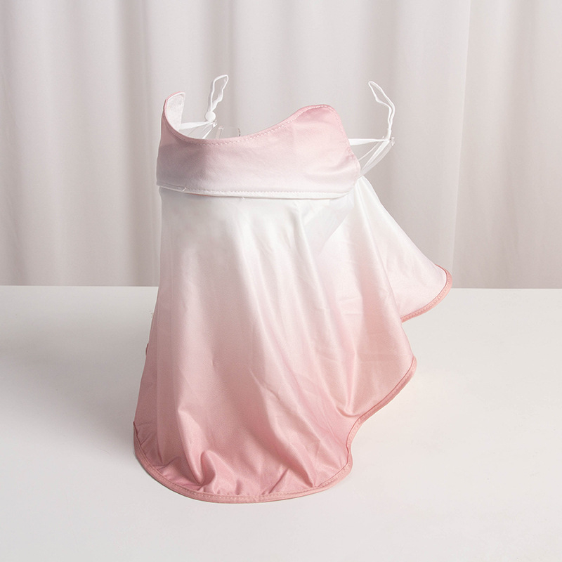 Maska za lice s UV zaštitom za žene, Ice Silk tkanina, najlon s do 10% spandeksa, korejskog stila poluzaštita za vanjsku vožnju biciklom