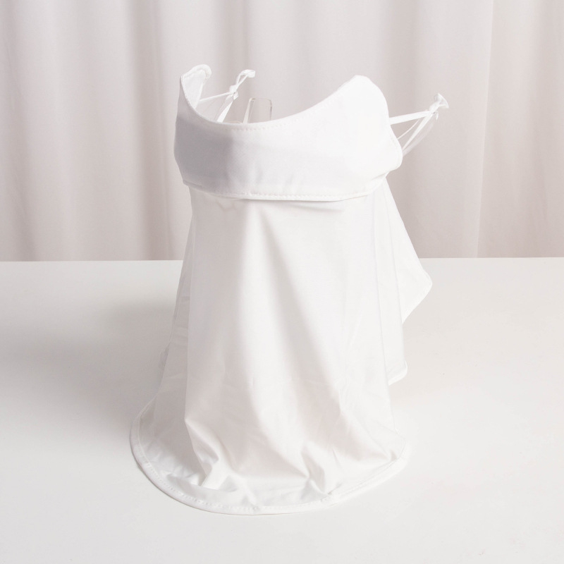 Maska za lice s UV zaštitom za žene, Ice Silk tkanina, najlon s do 10% spandeksa, korejskog stila poluzaštita za vanjsku vožnju biciklom