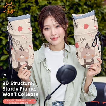 Aijia odinės dviračių pirštinės – Saulės apsauga, UV skydas, Vėjo atsparios, Šilumos izoliacija, Suaugusieji, Unisex