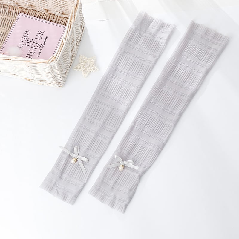 Ice Silk дантелени слънцезащитни ръкавели за жени – за каране на открито