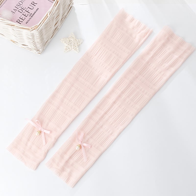 Ice Silk дантелени слънцезащитни ръкавели за жени – за каране на открито