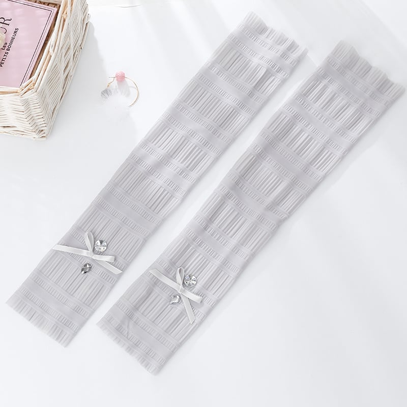 Ice Silk дантелени слънцезащитни ръкавели за жени – за каране на открито