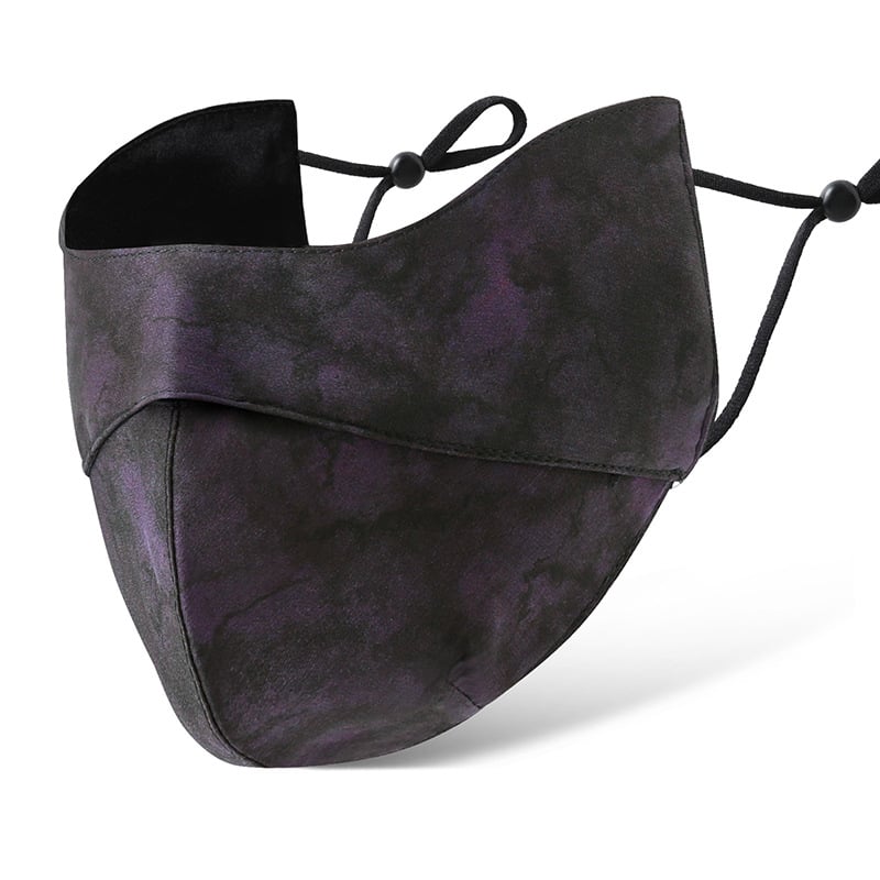 Zīda sejas vāls ar ausu piestiprināšanu, saules aizsardzība, logotipa pielāgošana