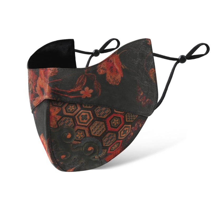 Zīda sejas vāls ar ausu piestiprināšanu, saules aizsardzība, logotipa pielāgošana