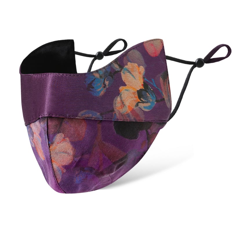 Zīda sejas vāls ar ausu piestiprināšanu, saules aizsardzība, logotipa pielāgošana