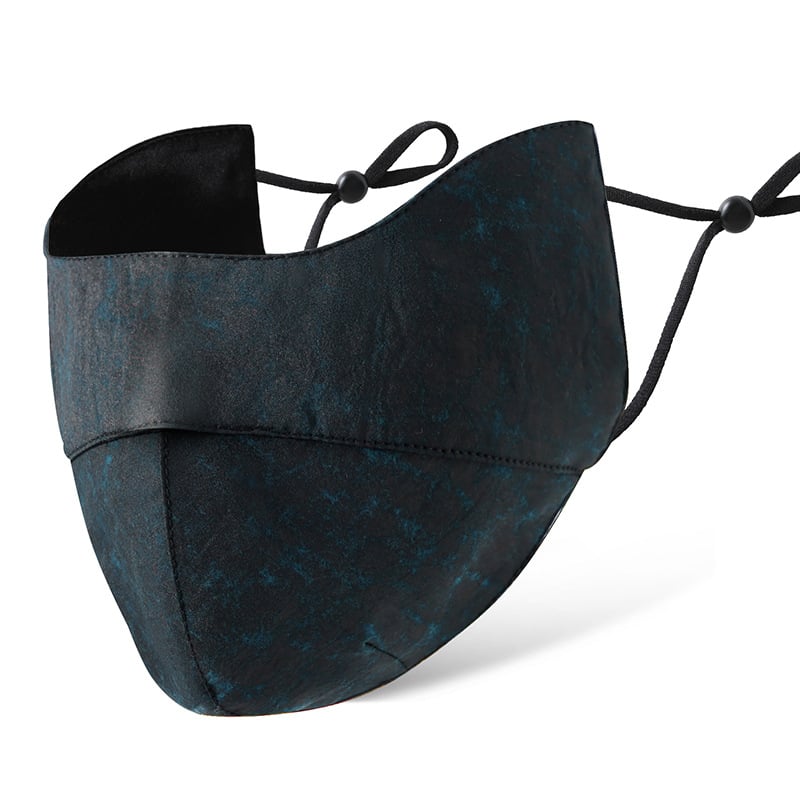 Zīda sejas vāls ar ausu piestiprināšanu, saules aizsardzība, logotipa pielāgošana