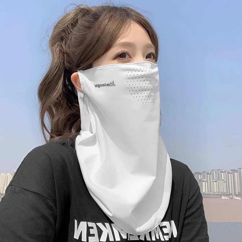 Nylon sejas maska ar pilnu UV aizsardzību riteņbraukšanai un kalnu pārgājieniem — 71–80% neilona