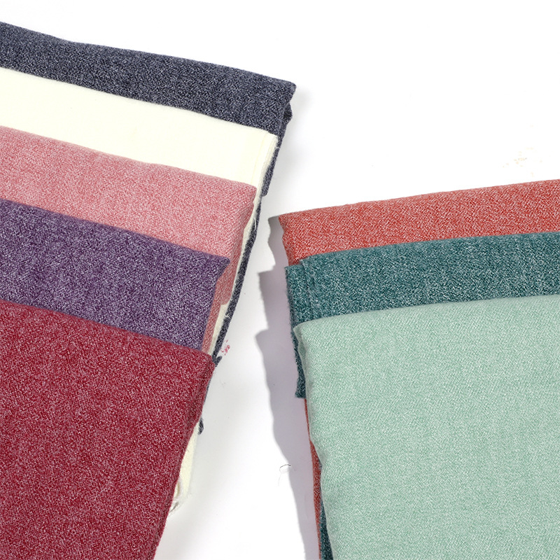 Šal od imitacijskog kašmira s resicama, Warp Knit, zimska toplina, poslovni stil, 96%+ poliester tkanina