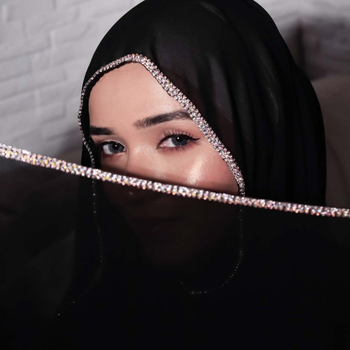 Sieviešu šifona galvas šalle saules aizsardzībai, ķēdes raksts, drukāts dekoratīvs aksesuārs, pielāgojams