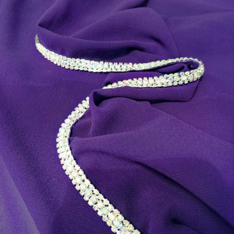 Sieviešu šifona galvas šalle saules aizsardzībai, ķēdes raksts, drukāts dekoratīvs aksesuārs, pielāgojams