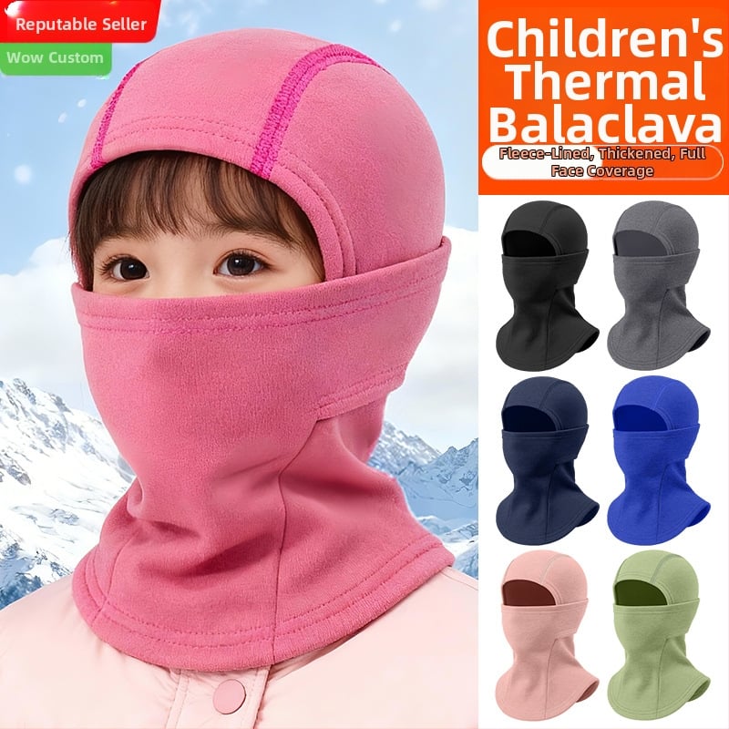 Unisex žieminė daugiafunkcinė slidinėjimo kaukė su Derong poliesteriu ir 11–20% elastano, greitas džiūvimas, kvėpuojanti, vėjo atspari, išlaiko šilumą, integruota kaklo apsauga