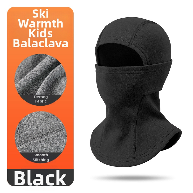 Unisex žieminė daugiafunkcinė slidinėjimo kaukė su Derong poliesteriu ir 11–20% elastano, greitas džiūvimas, kvėpuojanti, vėjo atspari, išlaiko šilumą, integruota kaklo apsauga