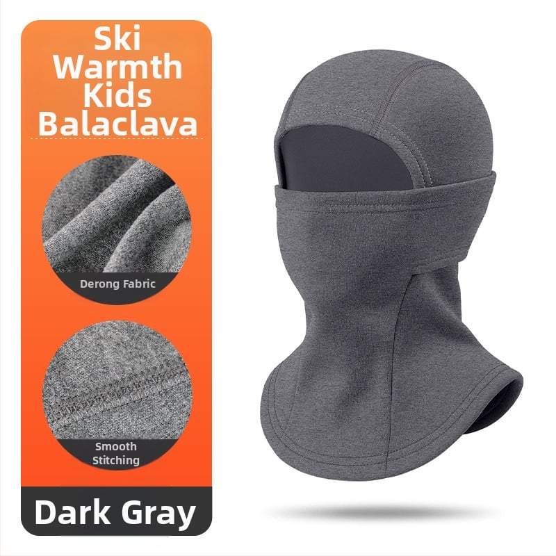 Unisex žieminė daugiafunkcinė slidinėjimo kaukė su Derong poliesteriu ir 11–20% elastano, greitas džiūvimas, kvėpuojanti, vėjo atspari, išlaiko šilumą, integruota kaklo apsauga