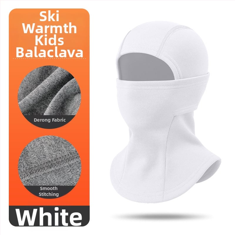 Unisex žieminė daugiafunkcinė slidinėjimo kaukė su Derong poliesteriu ir 11–20% elastano, greitas džiūvimas, kvėpuojanti, vėjo atspari, išlaiko šilumą, integruota kaklo apsauga