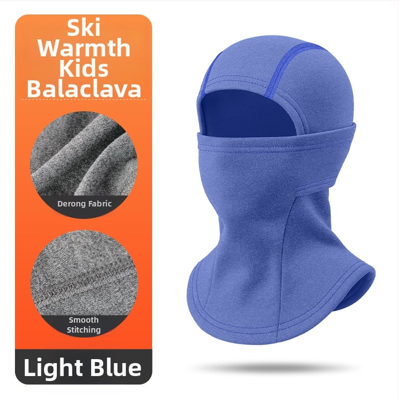 Unisex žieminė daugiafunkcinė slidinėjimo kaukė su Derong poliesteriu ir 11–20% elastano, greitas džiūvimas, kvėpuojanti, vėjo atspari, išlaiko šilumą, integruota kaklo apsauga
