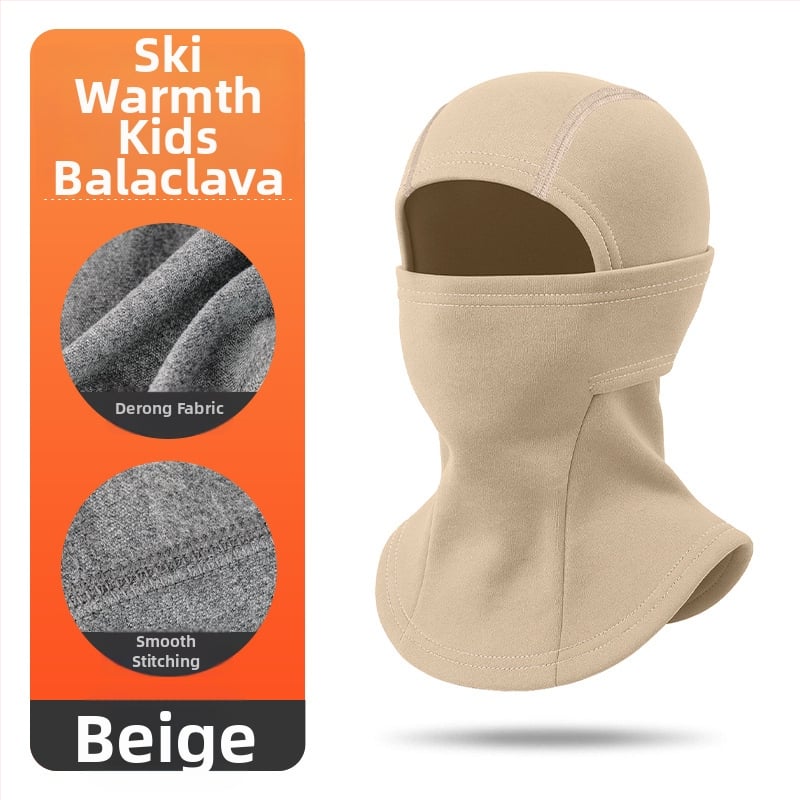 Unisex žieminė daugiafunkcinė slidinėjimo kaukė su Derong poliesteriu ir 11–20% elastano, greitas džiūvimas, kvėpuojanti, vėjo atspari, išlaiko šilumą, integruota kaklo apsauga