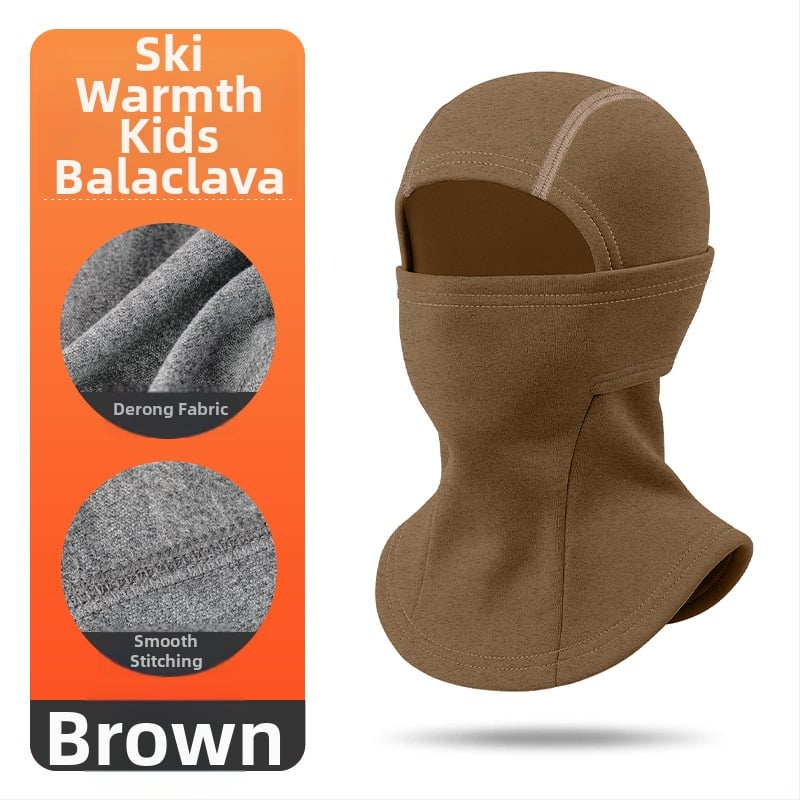 Unisex žieminė daugiafunkcinė slidinėjimo kaukė su Derong poliesteriu ir 11–20% elastano, greitas džiūvimas, kvėpuojanti, vėjo atspari, išlaiko šilumą, integruota kaklo apsauga