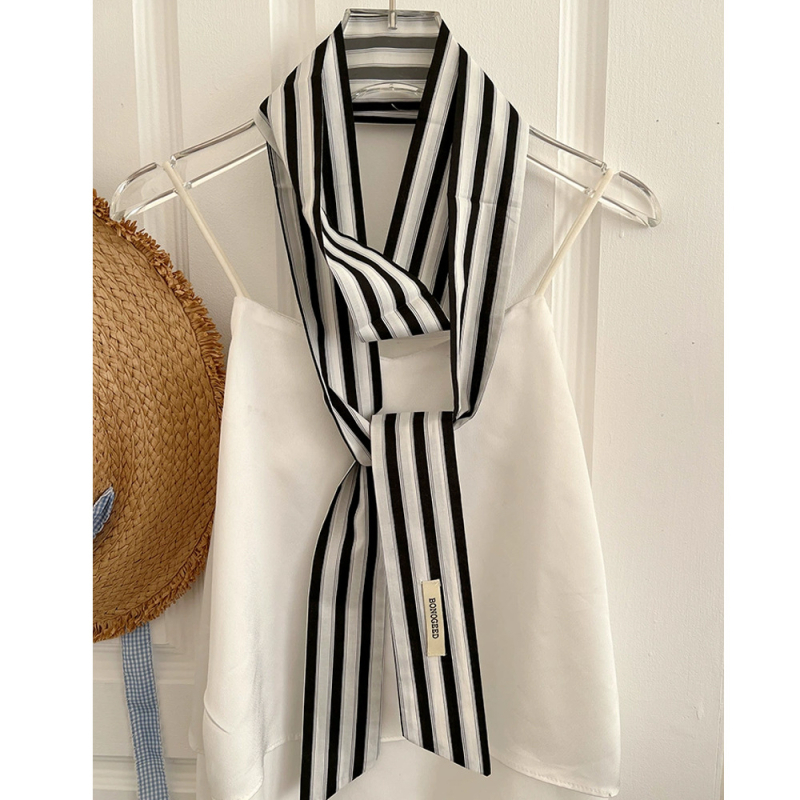 Dugi pamučni šal s uskom trakom, otisnuti uzorak, ljeto, porijeklo Shaoxing, brend Trust and