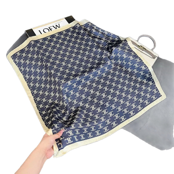 Šal od svile kvadratnog oblika za muškarce — svila, jednostavno tkanje, kvadratni oblik, motiv kešu cvijeta, otisak