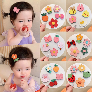 Spona za kosu za djecu - Tkanina, crtani stil, ručno izrađeno