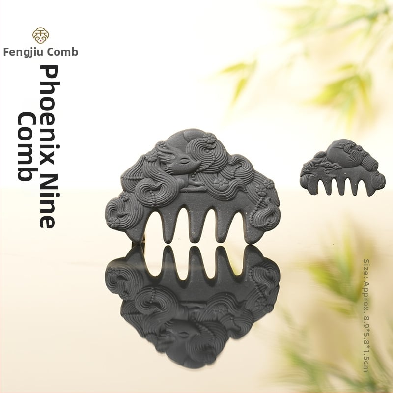 Augu izcelsmes ķemme Polygonum multiflorum, Unisex, daļēji rokas darbs un daļēji mehāniska apstrāde, atsevišķs iepakojums