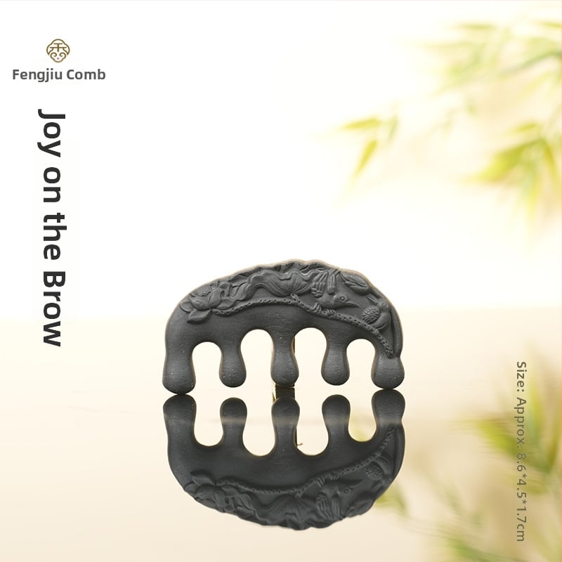 Augu izcelsmes ķemme Polygonum multiflorum, Unisex, daļēji rokas darbs un daļēji mehāniska apstrāde, atsevišķs iepakojums