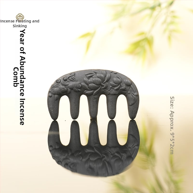 Augu izcelsmes ķemme Polygonum multiflorum, Unisex, daļēji rokas darbs un daļēji mehāniska apstrāde, atsevišķs iepakojums