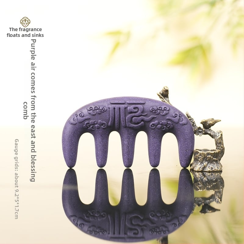 Augu izcelsmes ķemme Polygonum multiflorum, Unisex, daļēji rokas darbs un daļēji mehāniska apstrāde, atsevišķs iepakojums