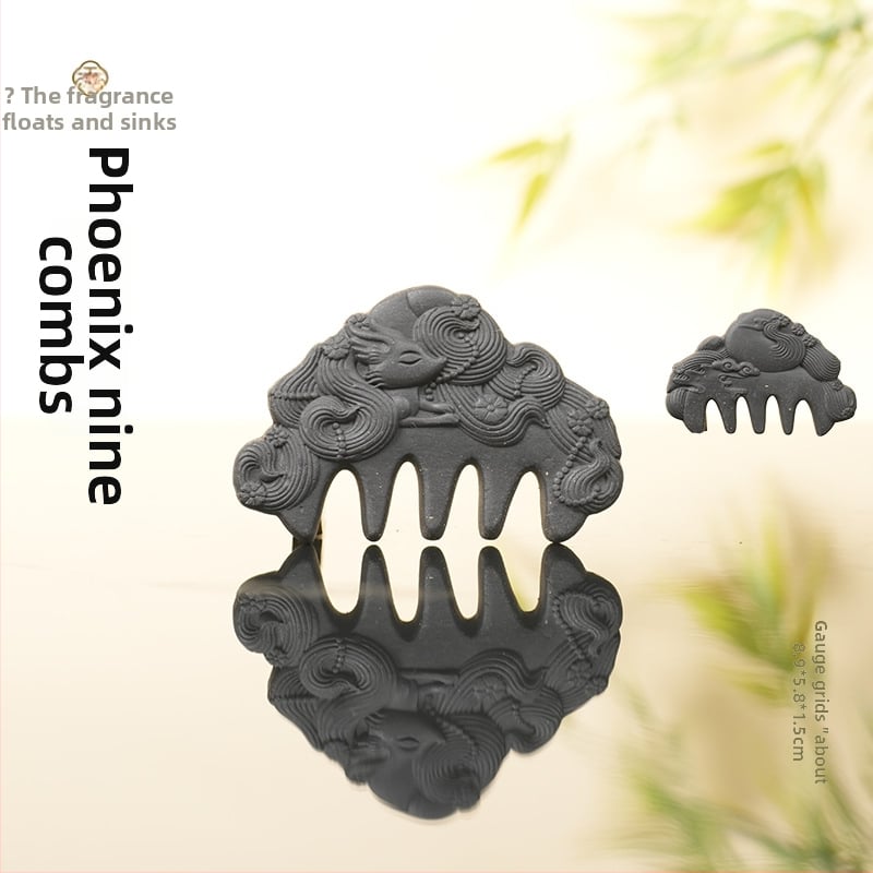 Augu izcelsmes ķemme Polygonum multiflorum, Unisex, daļēji rokas darbs un daļēji mehāniska apstrāde, atsevišķs iepakojums